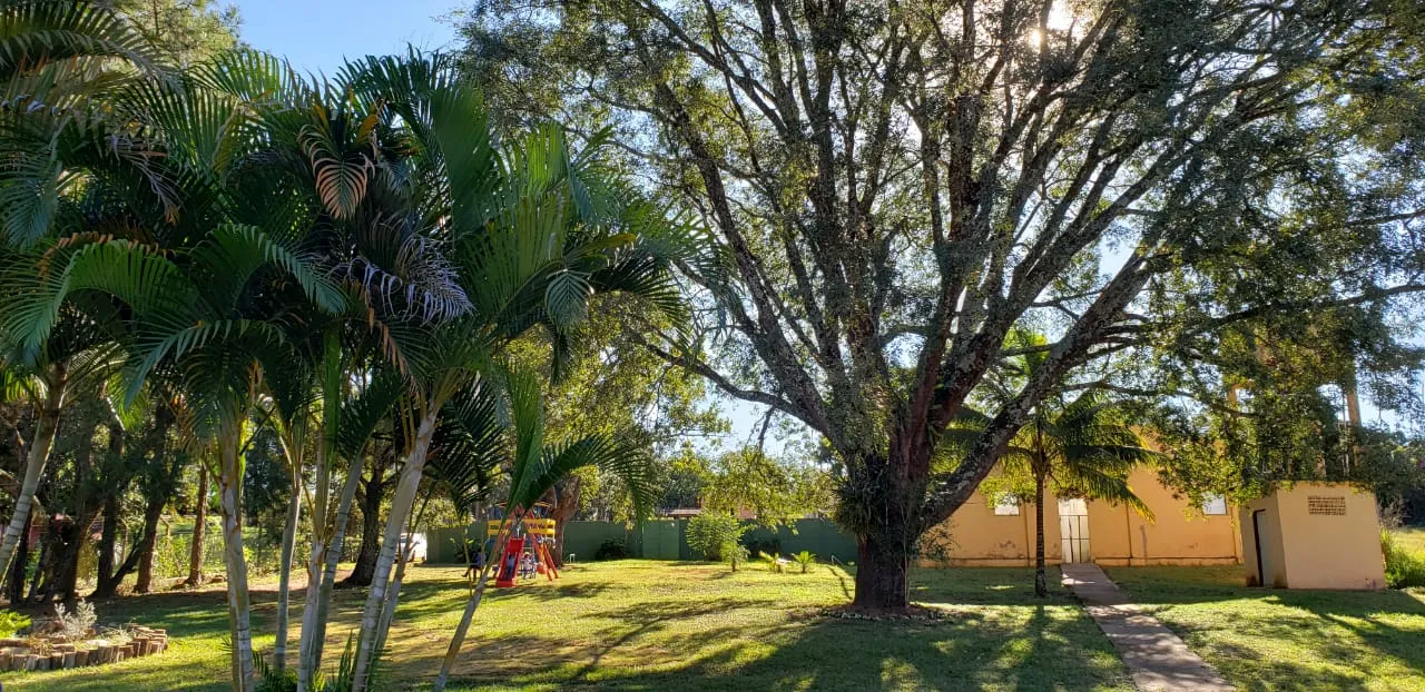 Vista da chácara em São Carlos